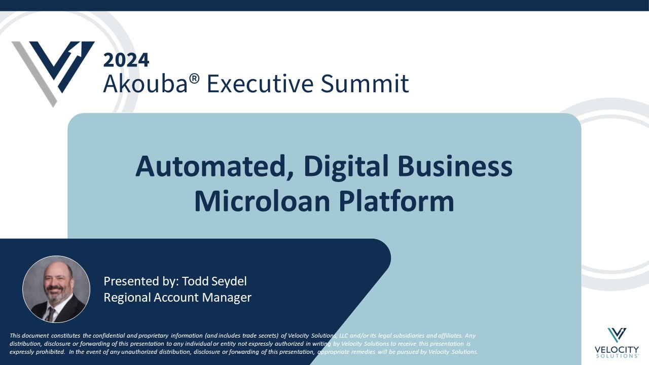 Protected: Automated, Digital Business Microloan Platform